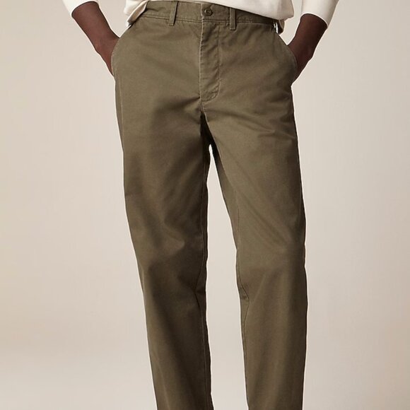 J Crew Classic Chino, Olive, 34x30 - Picture 1 of 4